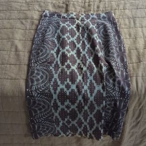 Tracy Reese print skirt